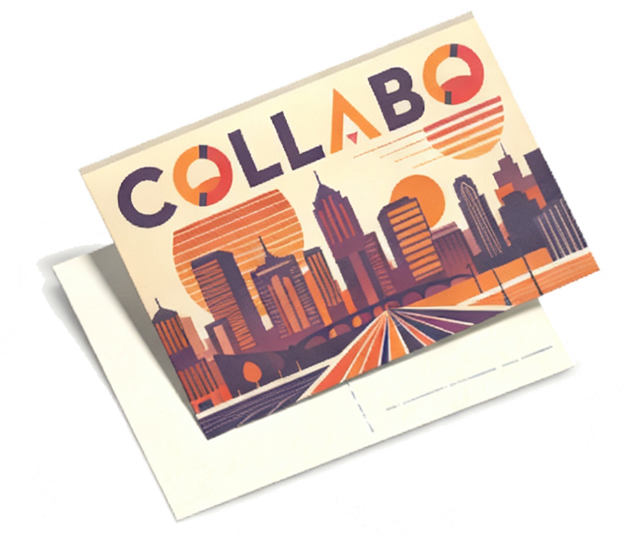 postcard collabo